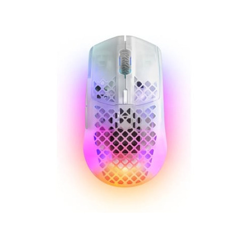 Rato Gaming STEELSERIES Aerox 3 Wireless Ghost (18000 DPI - Transparente)