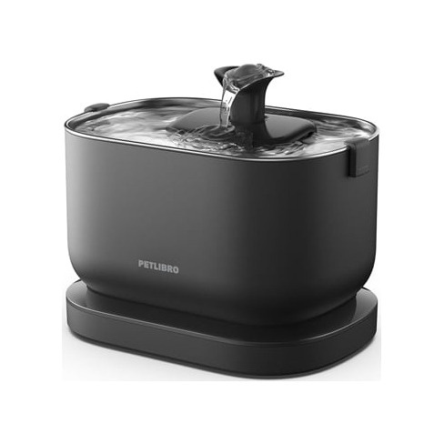 Fonte de &Aacute;gua Autom&aacute;tica PETLIBRO Dockstream (2.5 L - Sem Fios - Preto)
