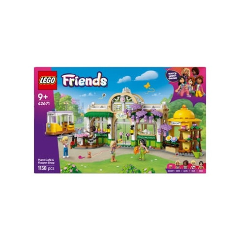 LEGO Friends: Caf&eacute; das Plantas e Loja de Flores - 42671
