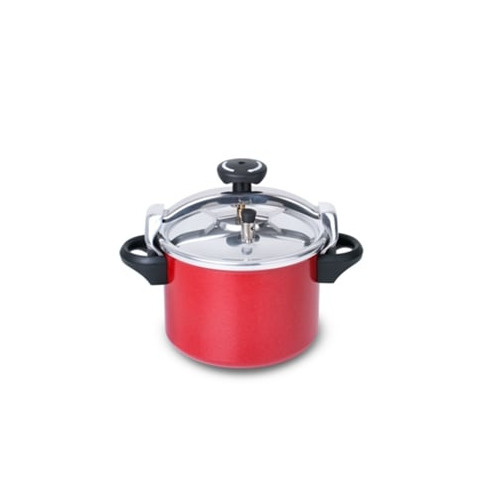 Panela de Press&atilde;o SILAMPOS Tradicional Al&uacute;minio (Vermelho - Apta para Indu&ccedil;&atilde;