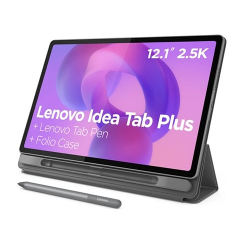 Tablet LENOVO Idea Tab Plus - (12" - 12 GB - 256 GB - Wi-Fi -Cinzento) + Pen +