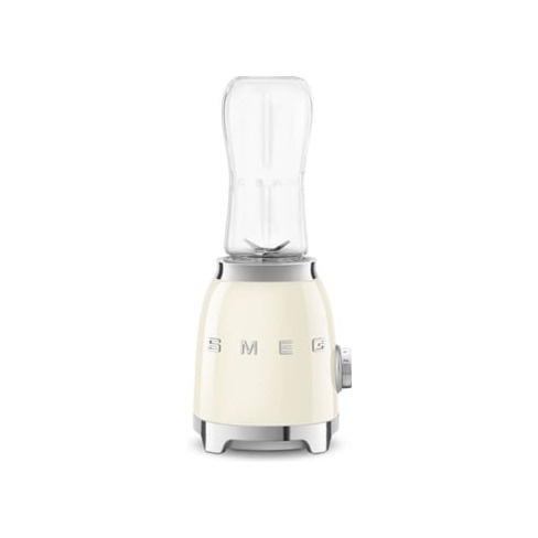 Mini Liquidificador SMEG PBF00CREU com 1 Garrafa To Go (300 W - 600 ml - Creme)