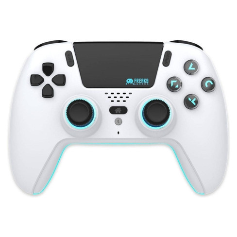 Comando FREAKS AND GEEKS Bluetooth LED (PS5/PC/Android/IOS - Branco)