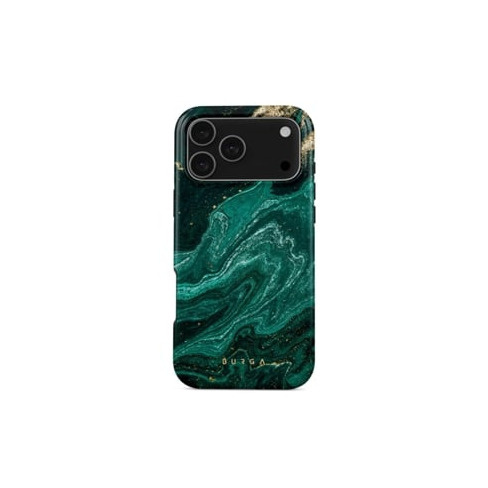 Capa BURGA para iPhone 17 Pro Max com MagSafe (Verde)