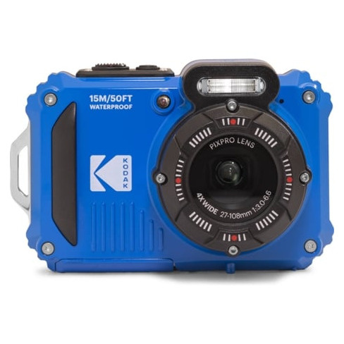 M&aacute;quina Fotogr&aacute;fica Compacta Imperme&aacute;vel KODAK WPZ2 + SD 16GB (Amarelo - 16 M