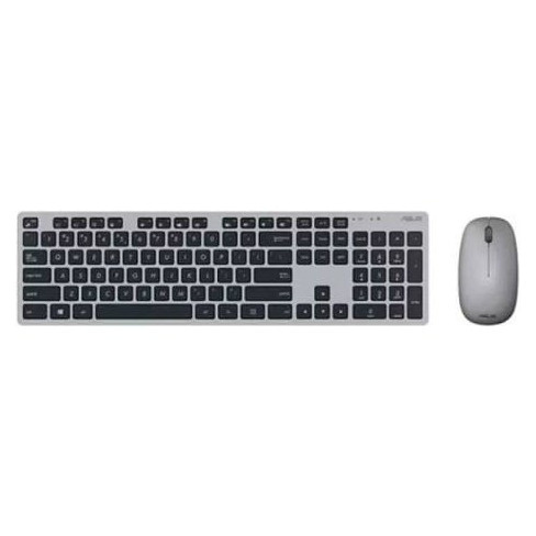 Conjunto de Teclado e Rato ASUS W5000 (Wireless - Cinzento)