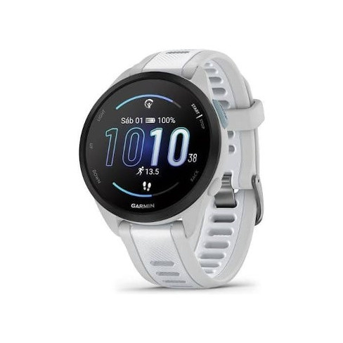 Smartwatch GARMIN Forerunner 165 Music (1,2'' - Bluetooth - Autonomia at&eacute; 11